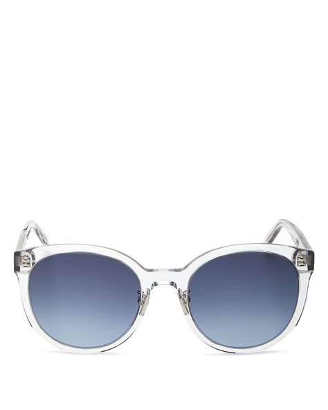 givenchy 56mm round sunglasses